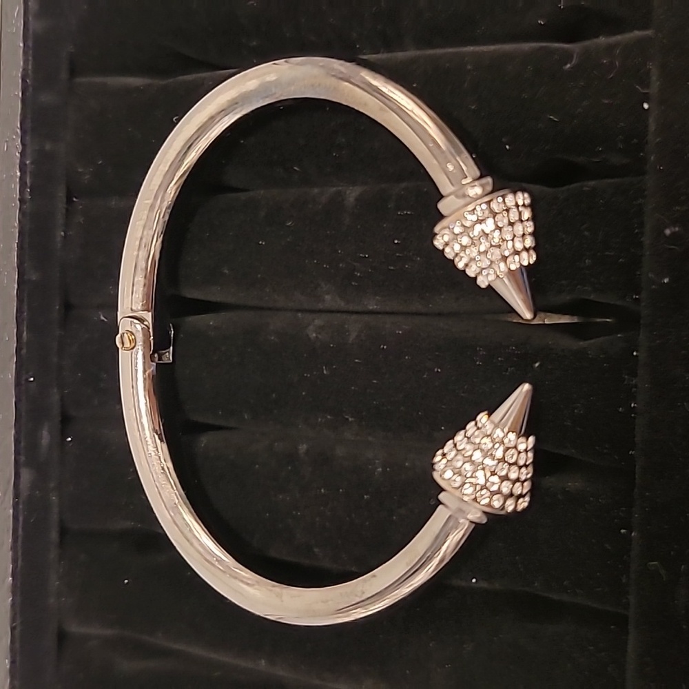 Vita Fede Mini Titan Bracelet with Clear Crystals Taitanic Color Unisex New